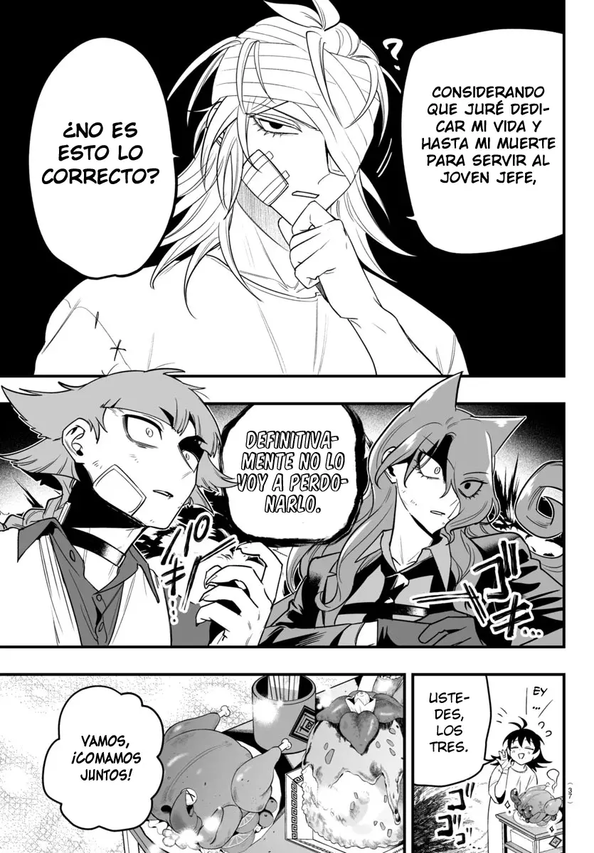 Iruma-kun: if mafia Capitulo 19: Bienvenido a casa página 33