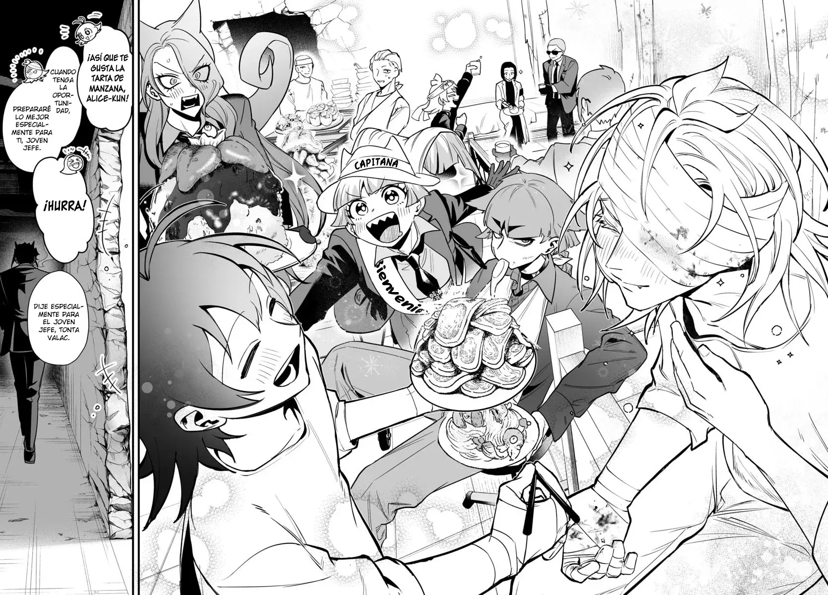 Iruma-kun: if mafia Capitulo 19: Bienvenido a casa página 34