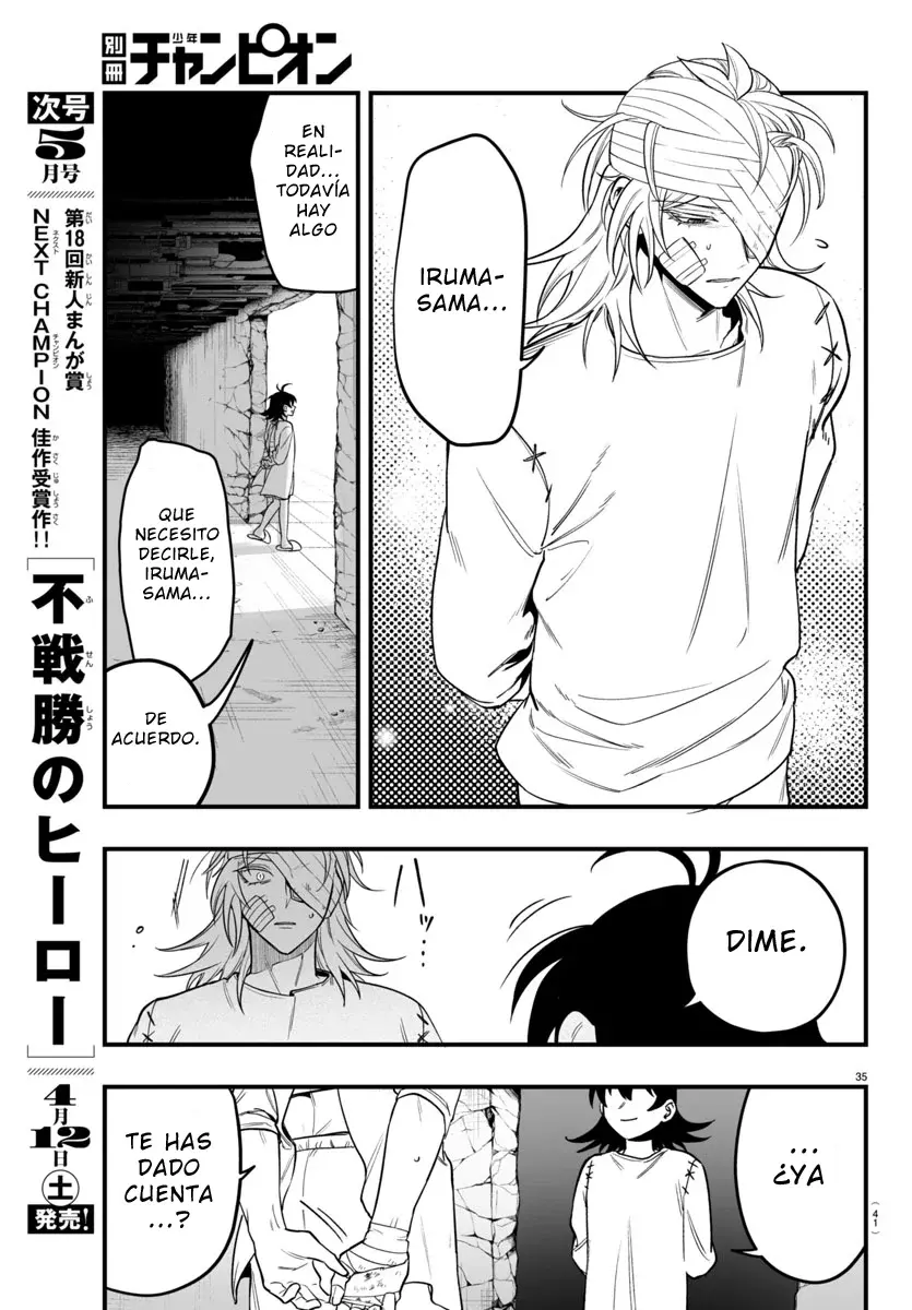 Iruma-kun: if mafia Capitulo 19: Bienvenido a casa página 36