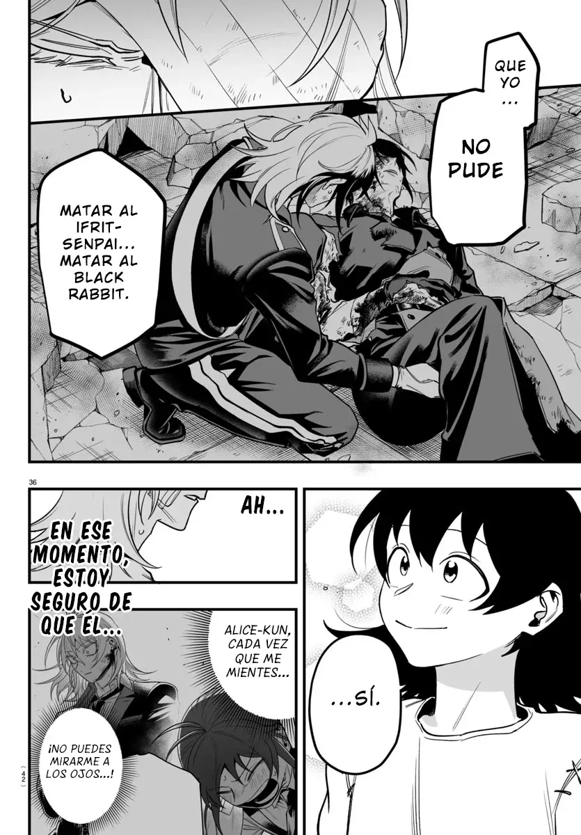 Iruma-kun: if mafia Capitulo 19: Bienvenido a casa página 37