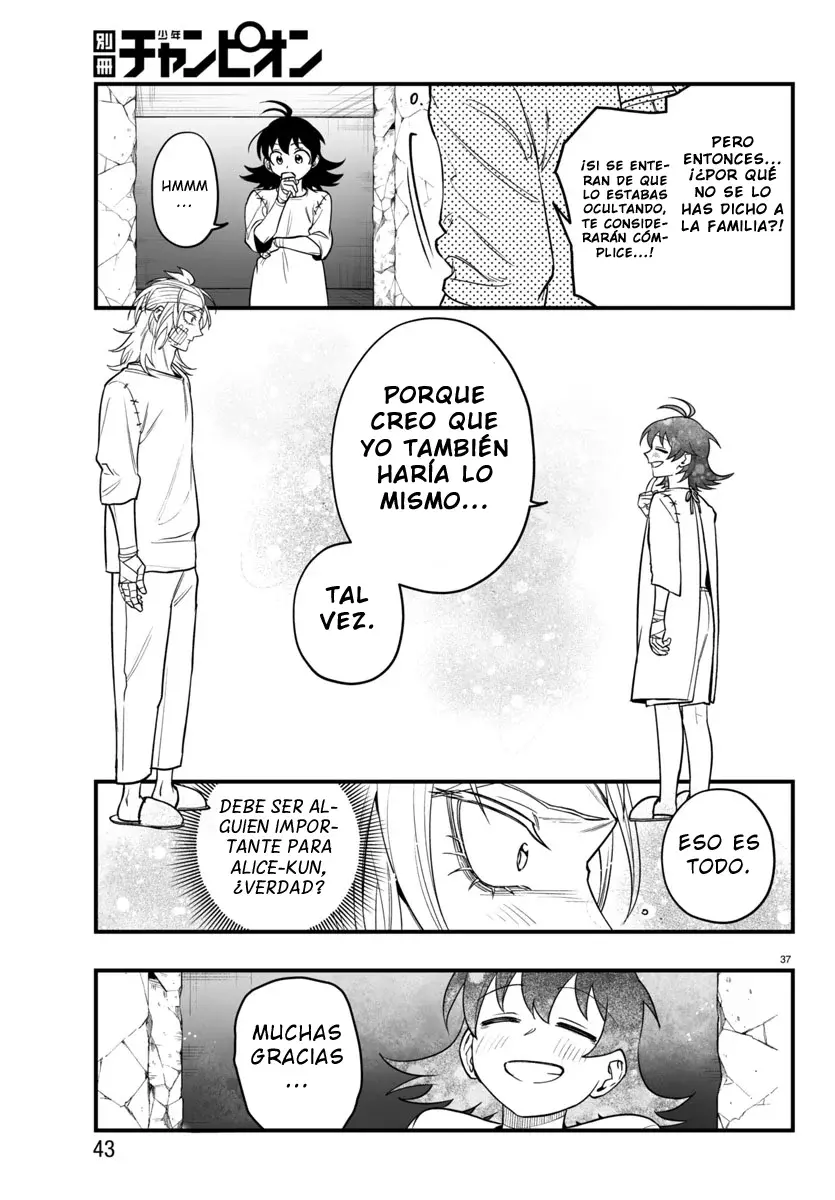 Iruma-kun: if mafia Capitulo 19: Bienvenido a casa página 38