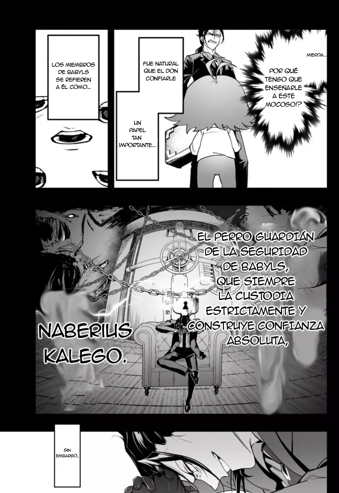 Iruma-kun: if mafia Capitulo 2: La lección del Tesorero página 28