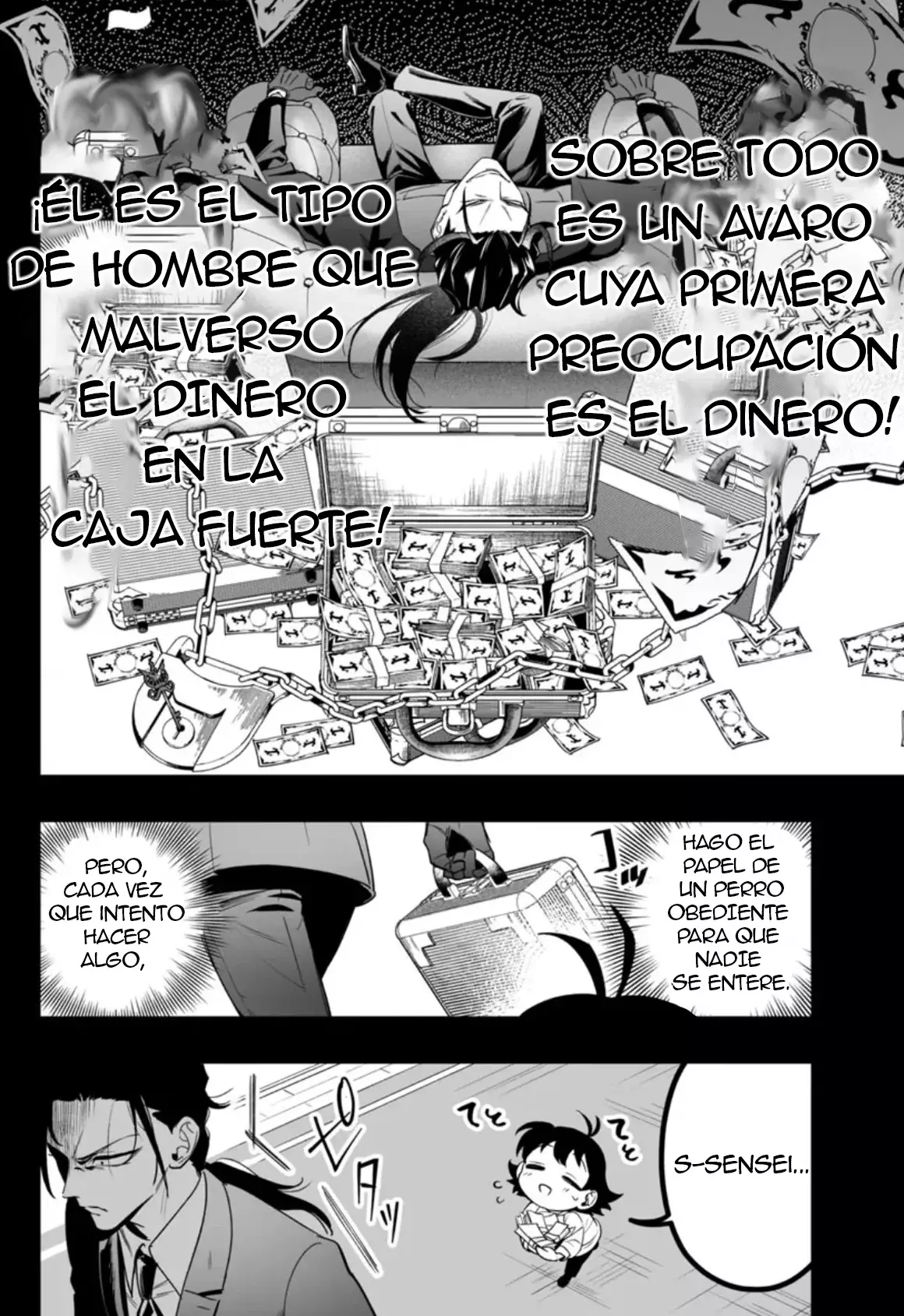 Iruma-kun: if mafia Capitulo 2: La lección del Tesorero página 29
