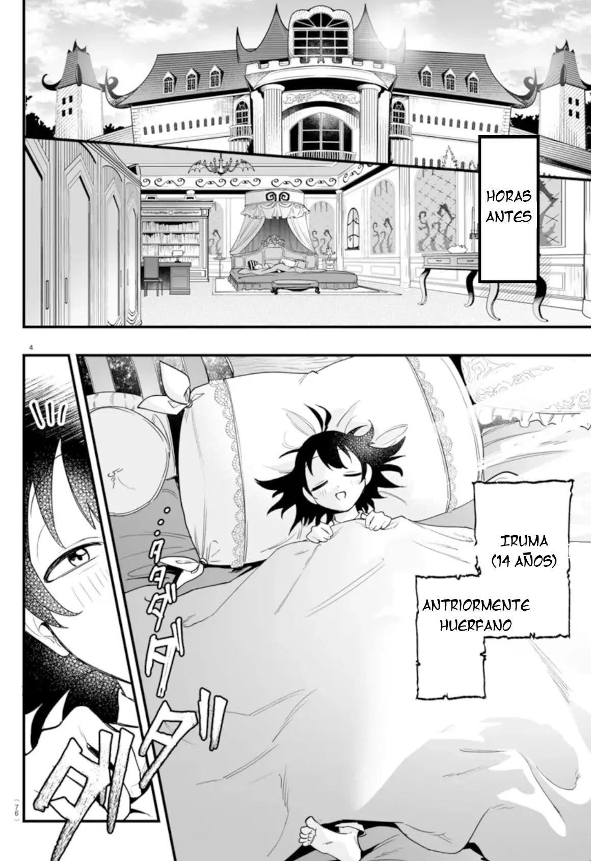 Iruma-kun: if mafia Capitulo 2: La lección del Tesorero página 3
