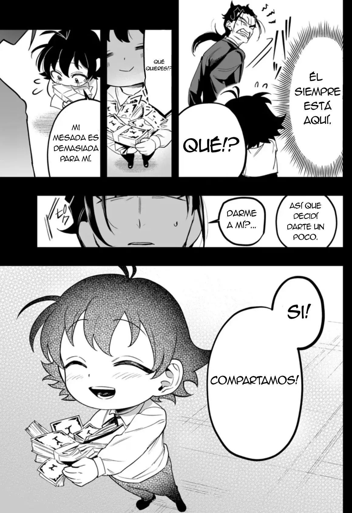 Iruma-kun: if mafia Capitulo 2: La lección del Tesorero página 30