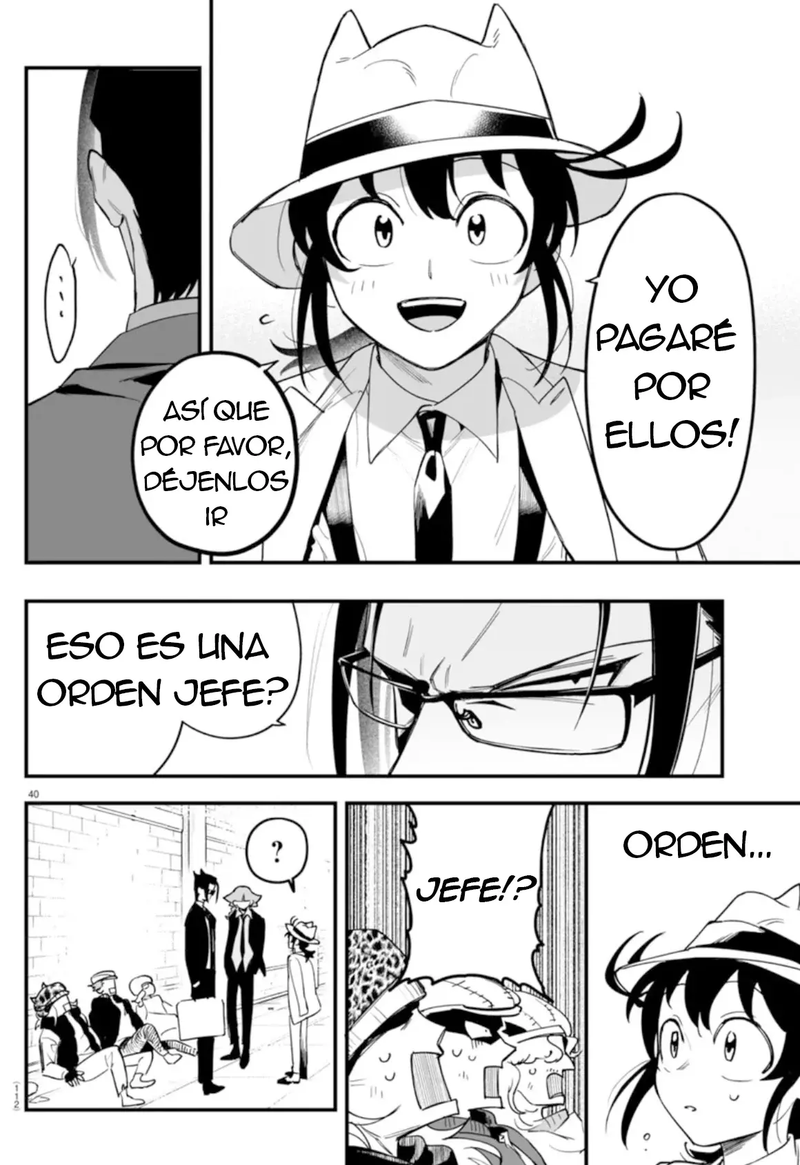 Iruma-kun: if mafia Capitulo 2: La lección del Tesorero página 39