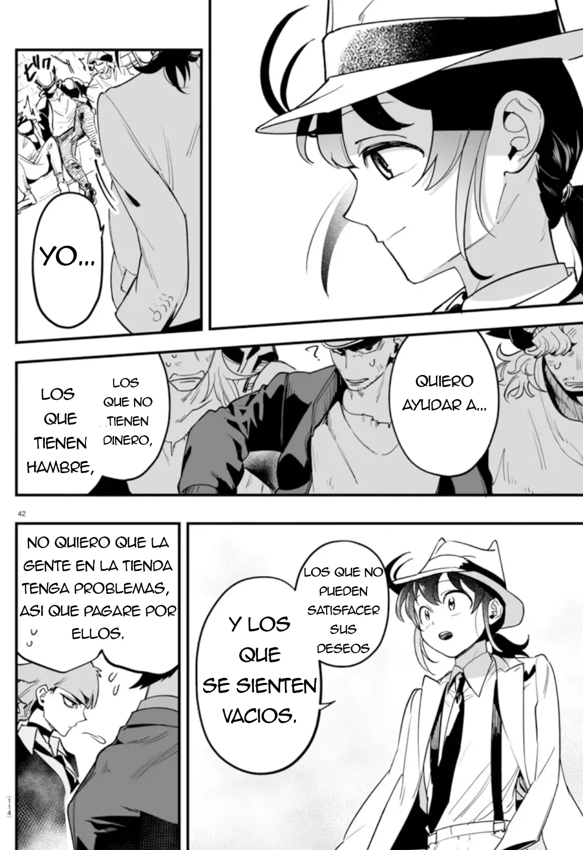 Iruma-kun: if mafia Capitulo 2: La lección del Tesorero página 41