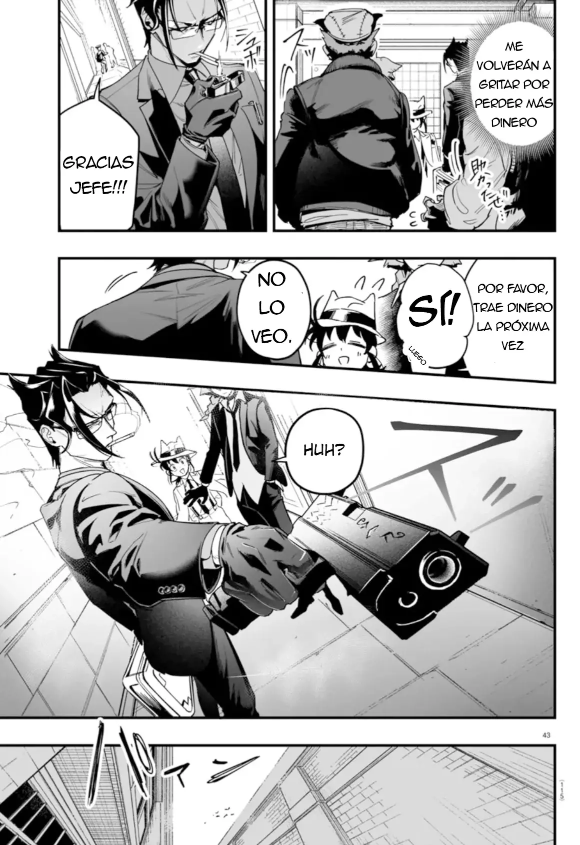 Iruma-kun: if mafia Capitulo 2: La lección del Tesorero página 42