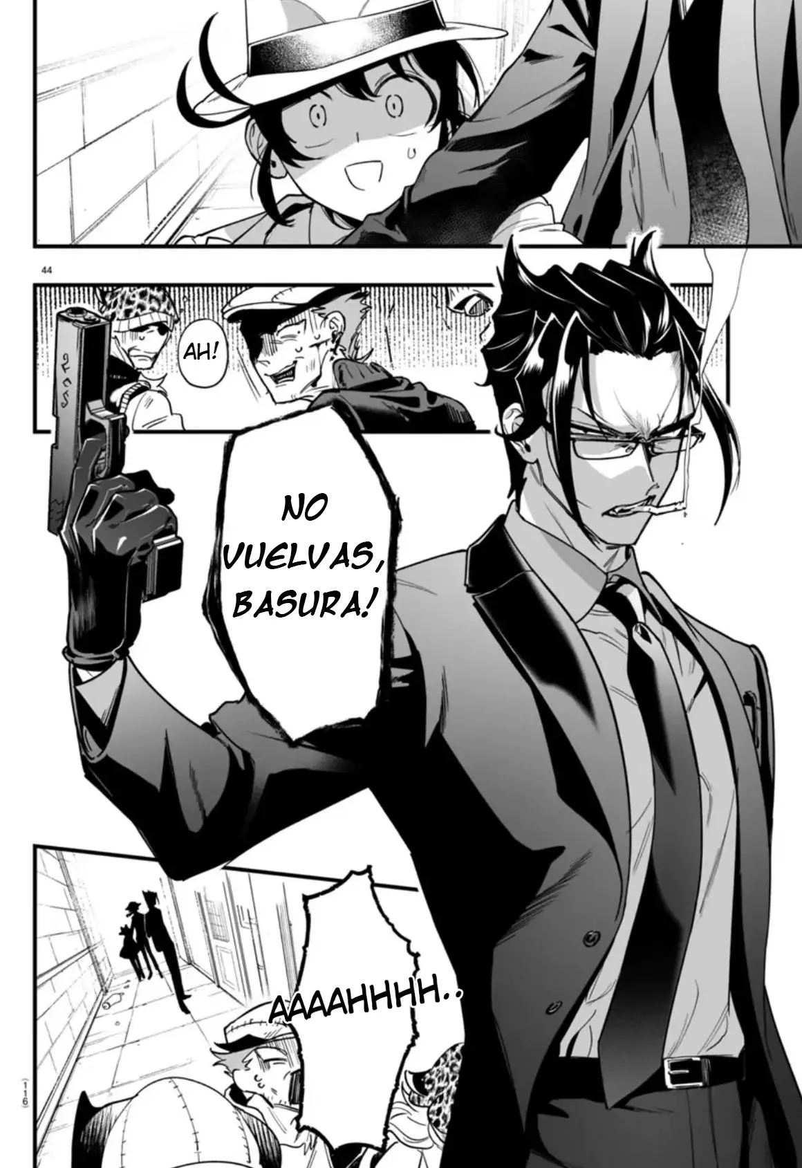 Iruma-kun: if mafia Capitulo 2: La lección del Tesorero página 43