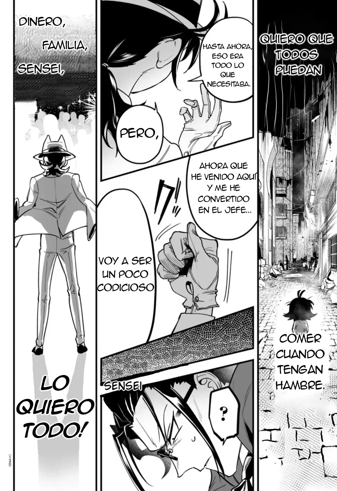 Iruma-kun: if mafia Capitulo 2: La lección del Tesorero página 57