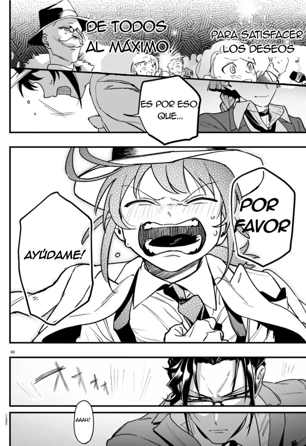 Iruma-kun: if mafia Capitulo 2: La lección del Tesorero página 59