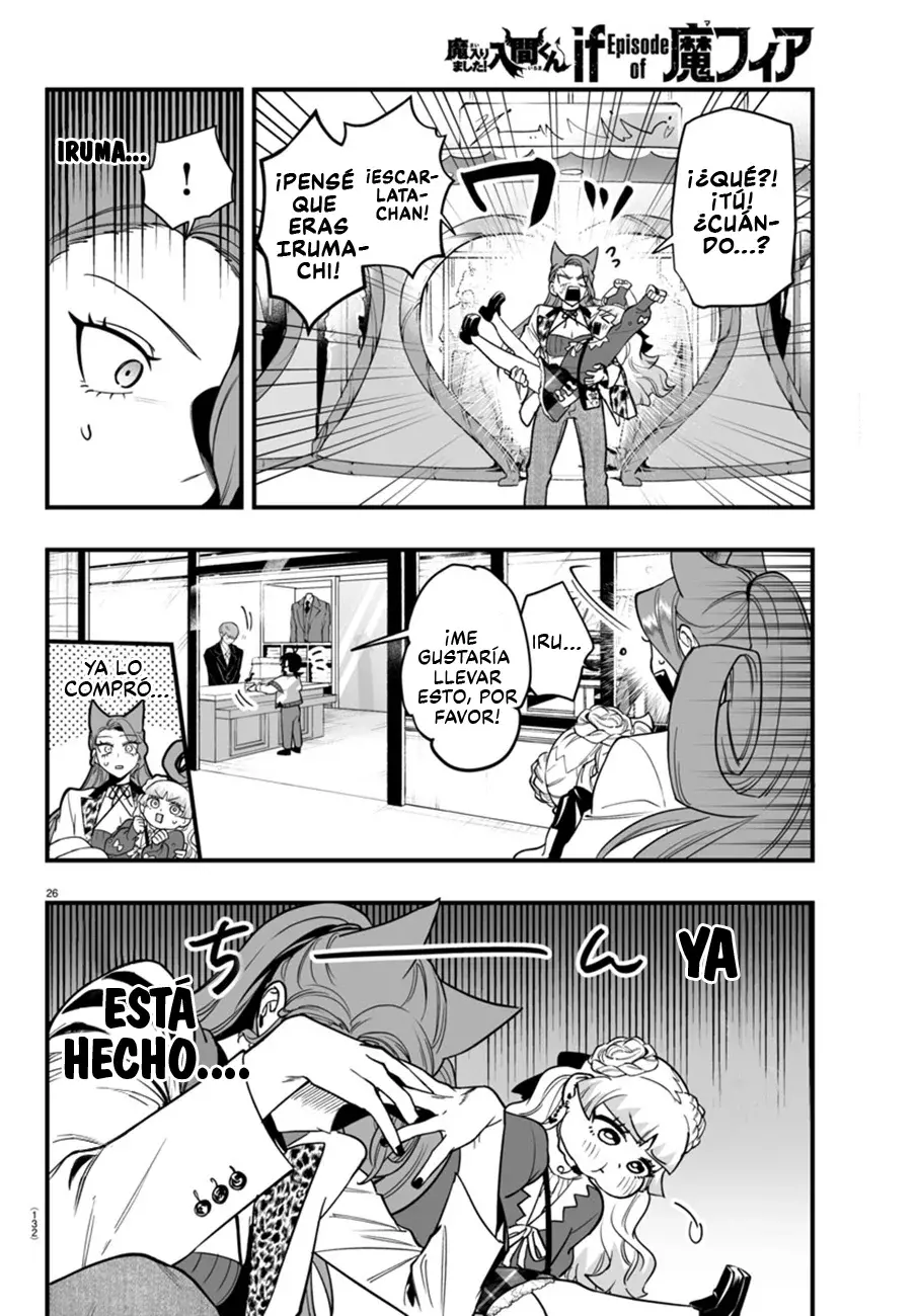 Iruma-kun: if mafia Capitulo 20: El corazón de una doncella página 25