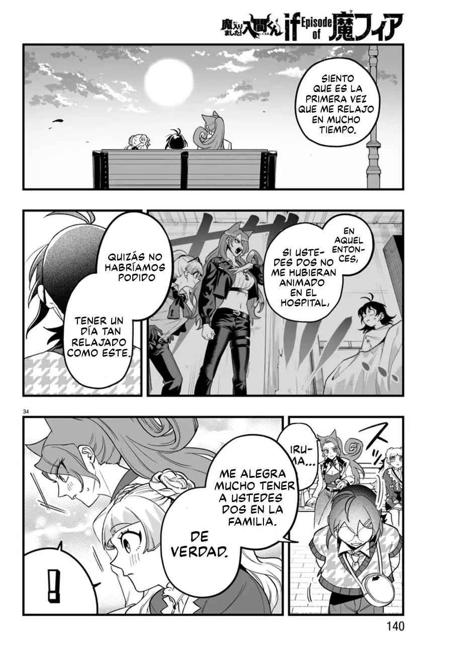 Iruma-kun: if mafia Capitulo 20: El corazón de una doncella página 33