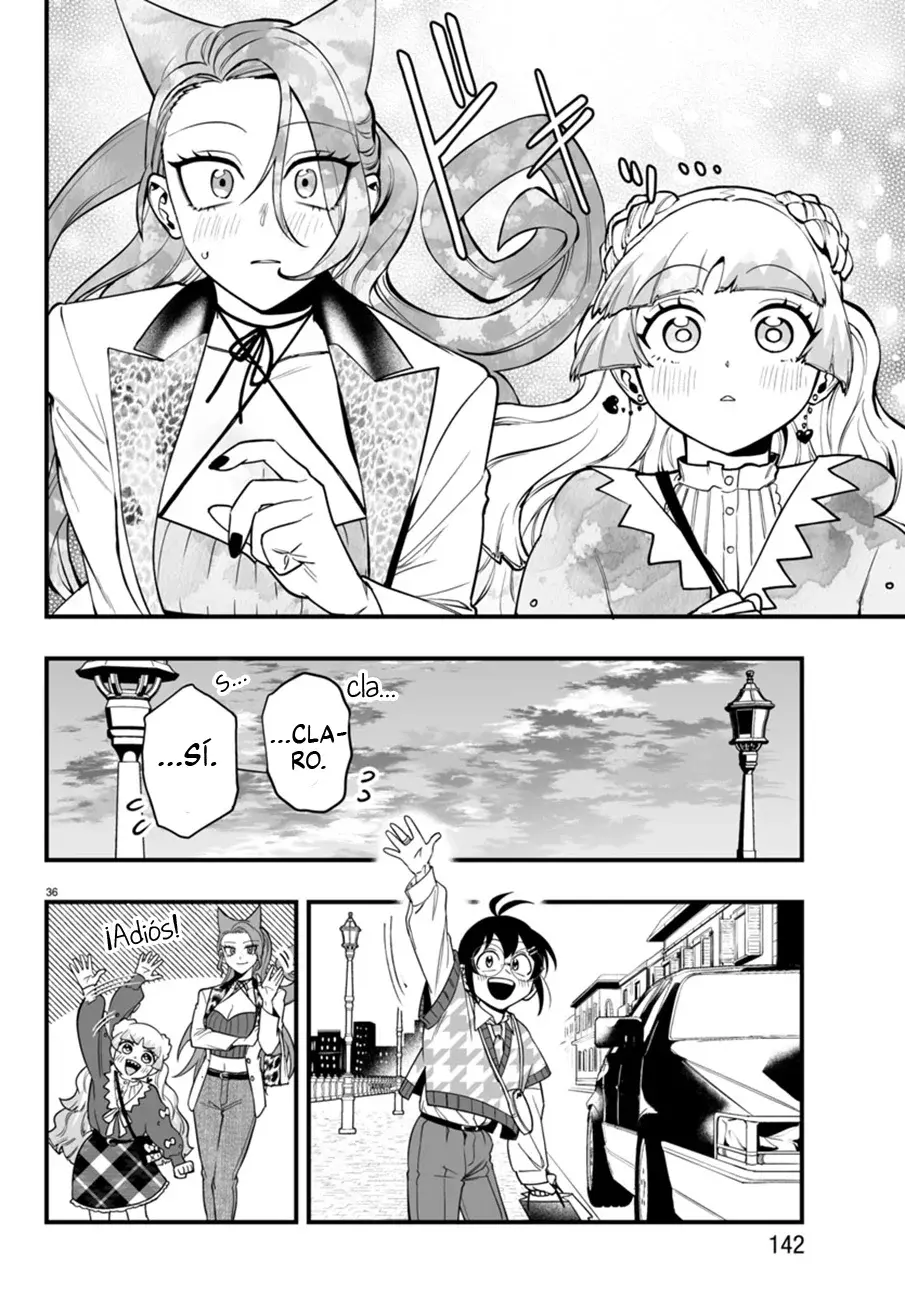 Iruma-kun: if mafia Capitulo 20: El corazón de una doncella página 35