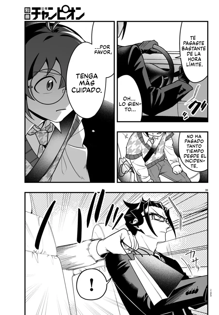 Iruma-kun: if mafia Capitulo 20: El corazón de una doncella página 38