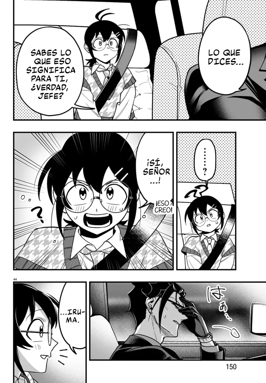 Iruma-kun: if mafia Capitulo 20: El corazón de una doncella página 42
