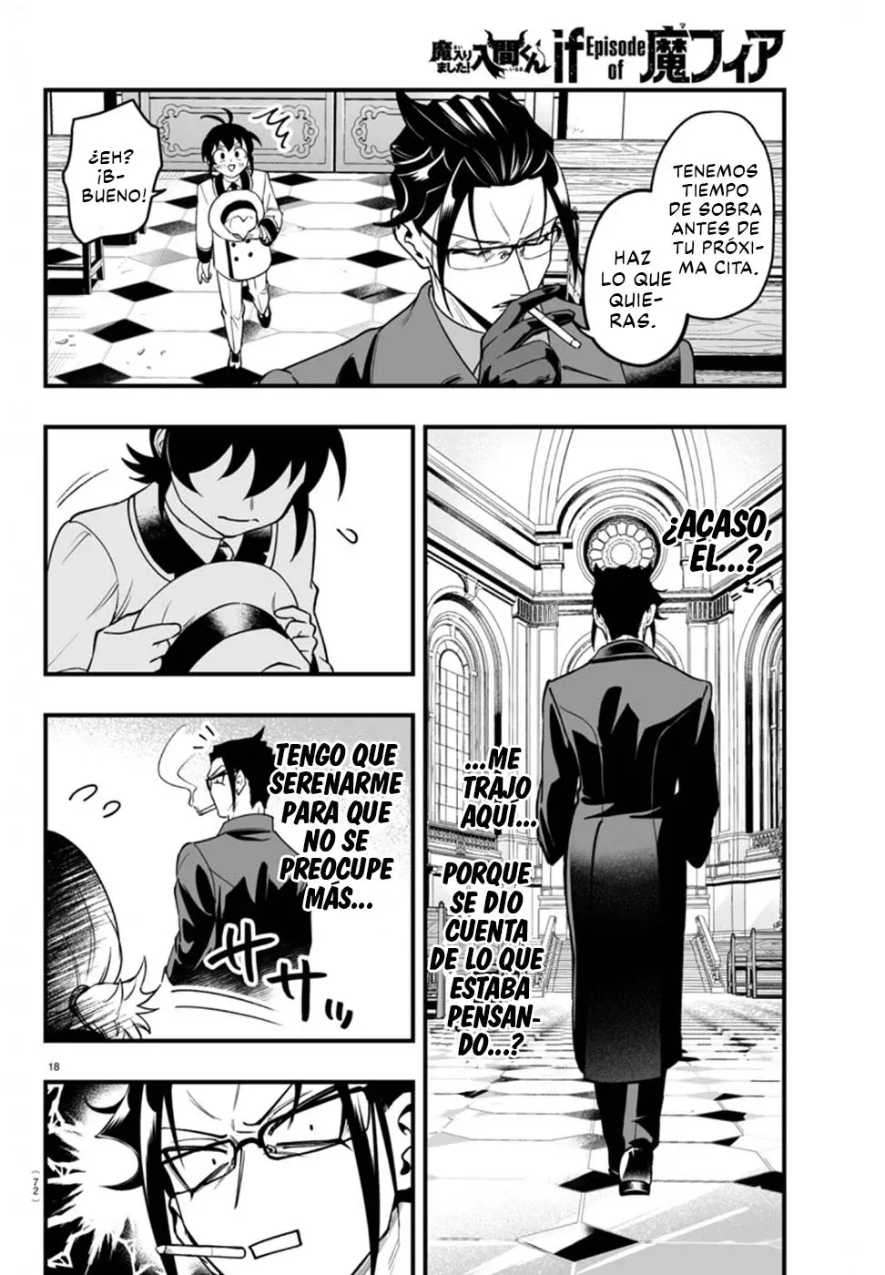Iruma-kun: if mafia Capitulo 21: Tu manera de ser página 19