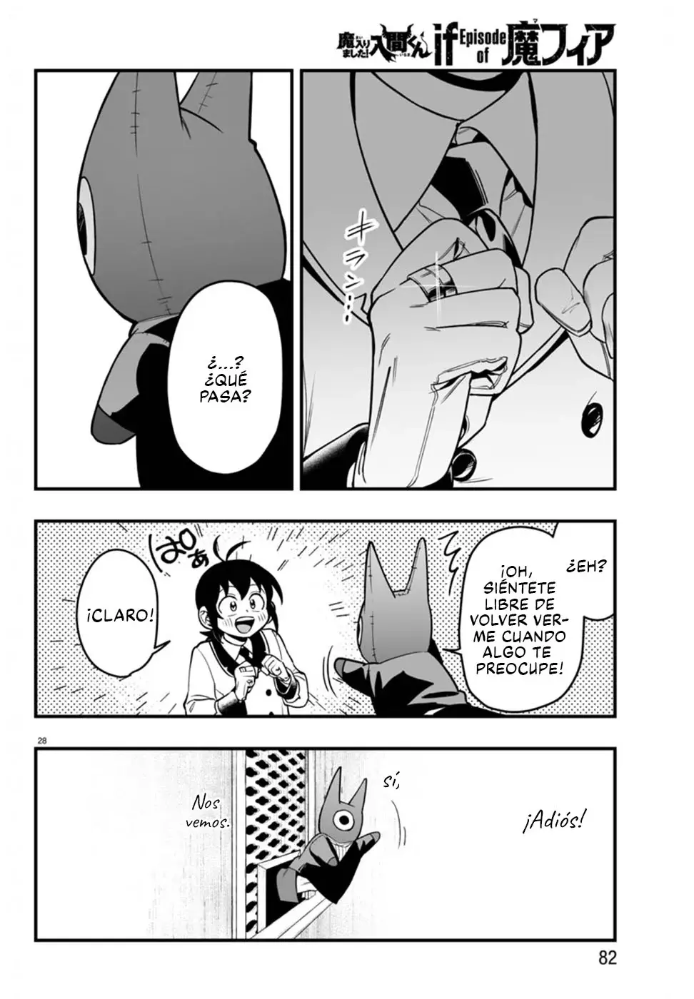 Iruma-kun: if mafia Capitulo 21: Tu manera de ser página 29