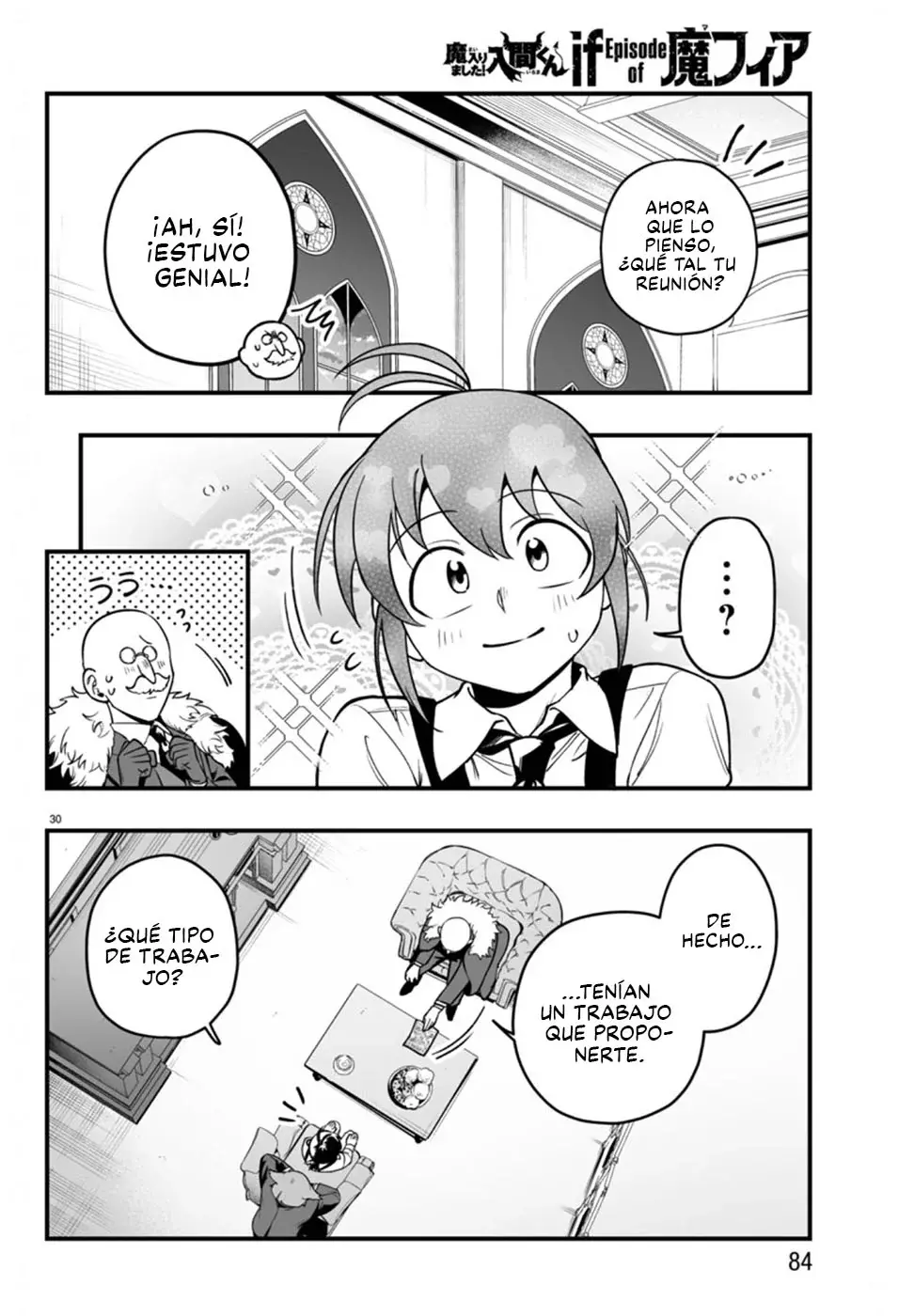 Iruma-kun: if mafia Capitulo 21: Tu manera de ser página 31