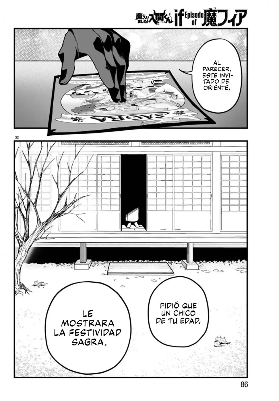 Iruma-kun: if mafia Capitulo 21: Tu manera de ser página 33
