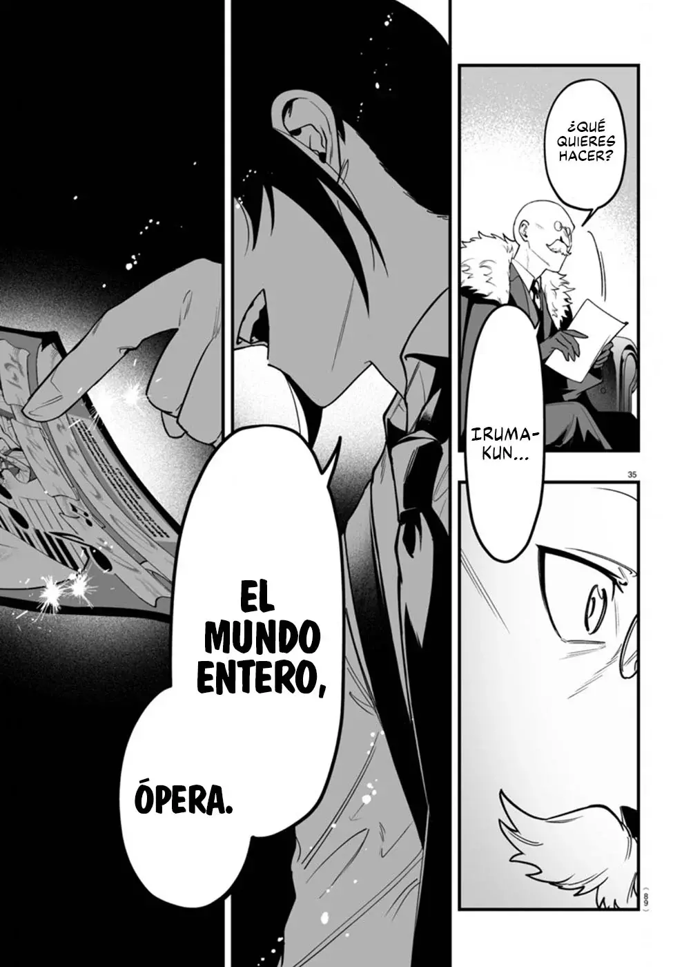 Iruma-kun: if mafia Capitulo 21: Tu manera de ser página 36