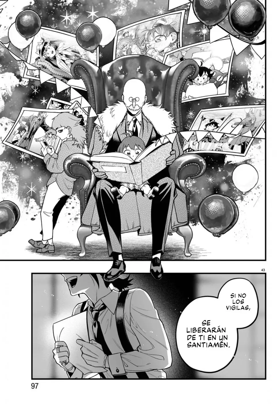Iruma-kun: if mafia Capitulo 21: Tu manera de ser página 42