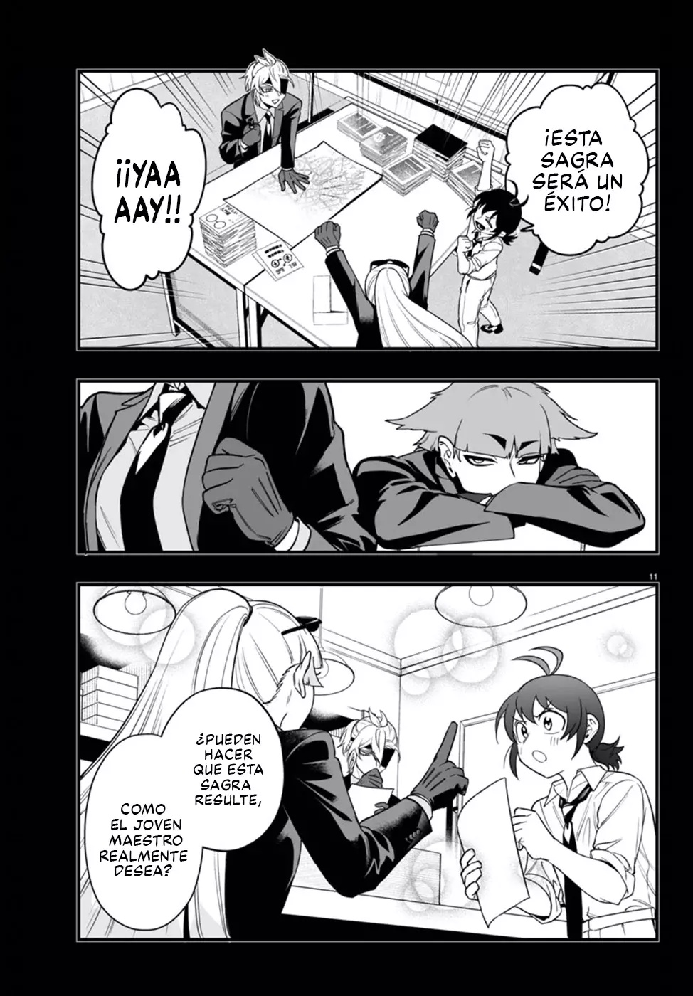 Iruma-kun: if mafia Capitulo 22: Quería ver esa cara página 12