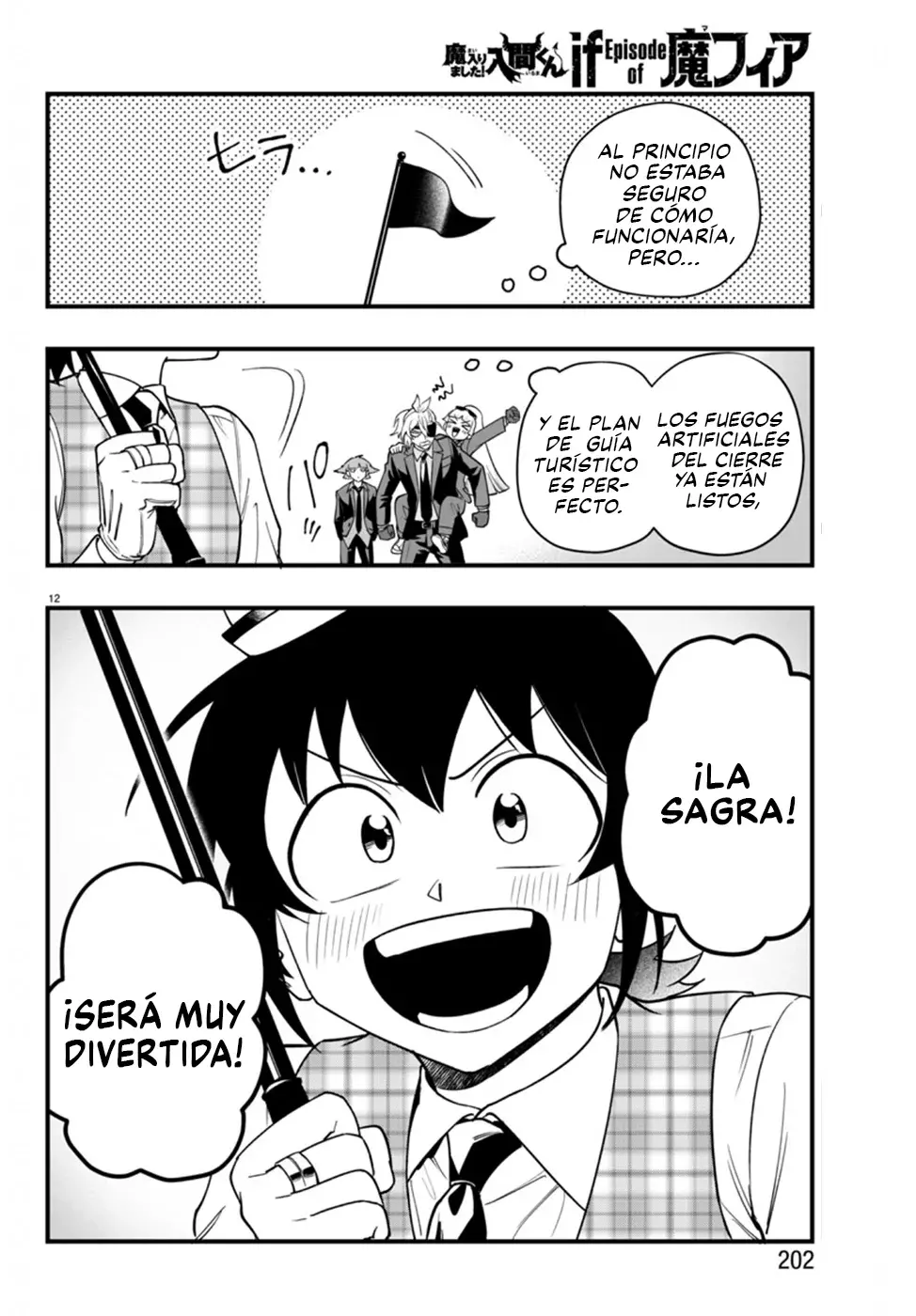 Iruma-kun: if mafia Capitulo 22: Quería ver esa cara página 13