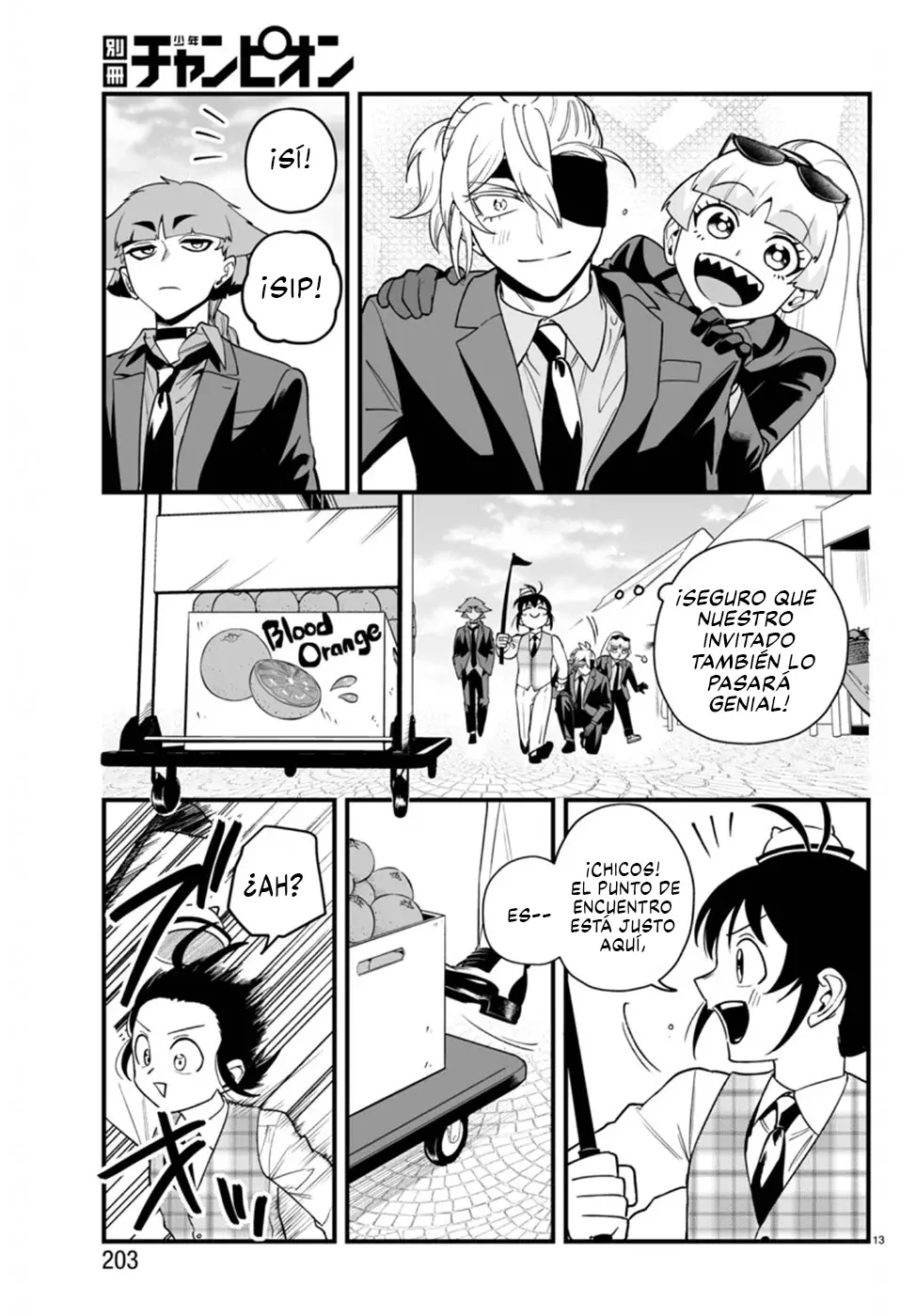 Iruma-kun: if mafia Capitulo 22: Quería ver esa cara página 14