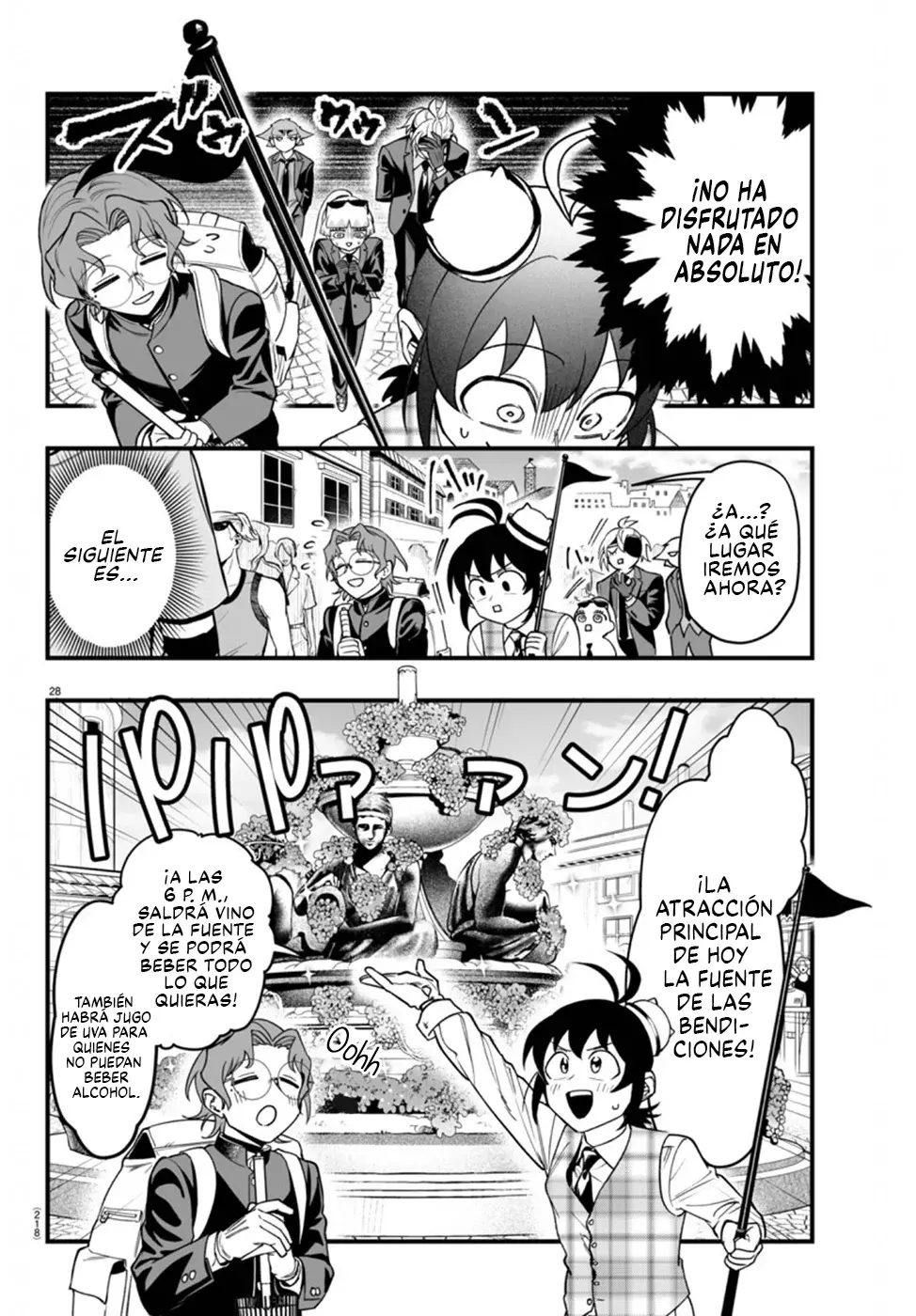 Iruma-kun: if mafia Capitulo 22: Quería ver esa cara página 28
