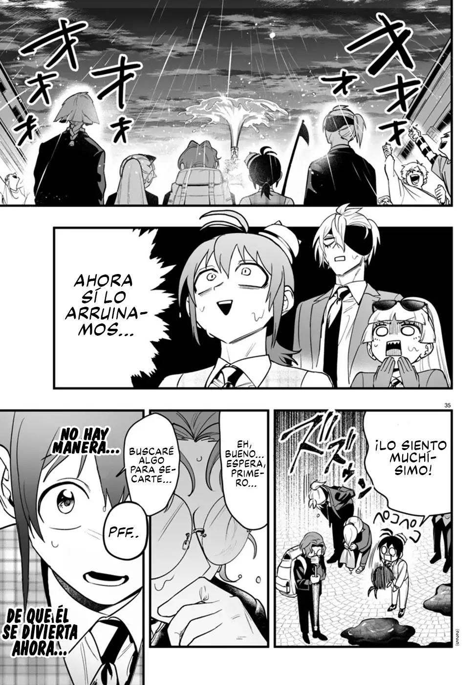 Iruma-kun: if mafia Capitulo 22: Quería ver esa cara página 35