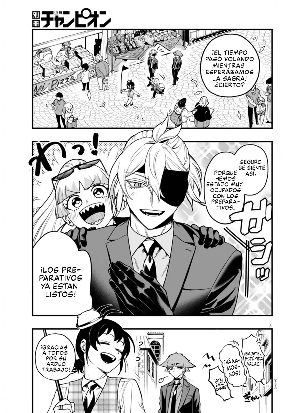 Iruma-kun: if mafia Capitulo 22: Quería ver esa cara página 4