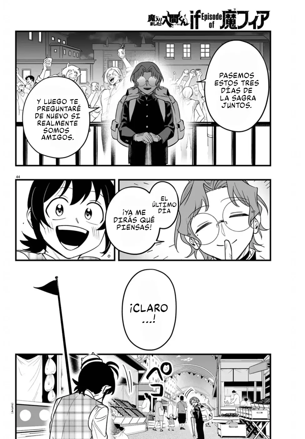 Iruma-kun: if mafia Capitulo 22: Quería ver esa cara página 43