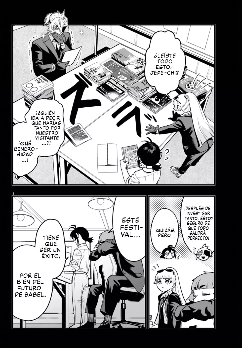 Iruma-kun: if mafia Capitulo 22: Quería ver esa cara página 9