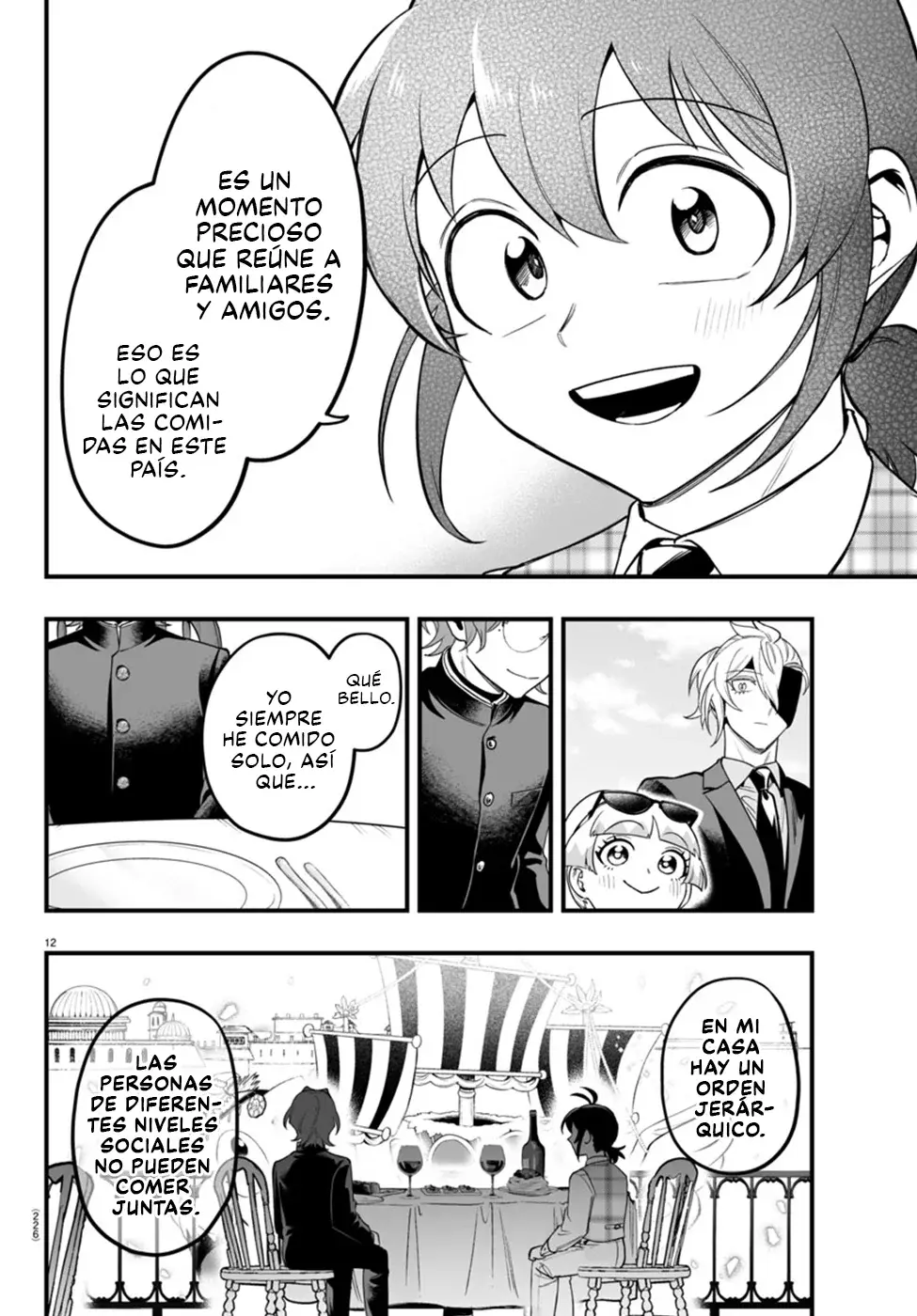 Iruma-kun: if mafia Capitulo 23: Mirando hacia la Soledad página 13