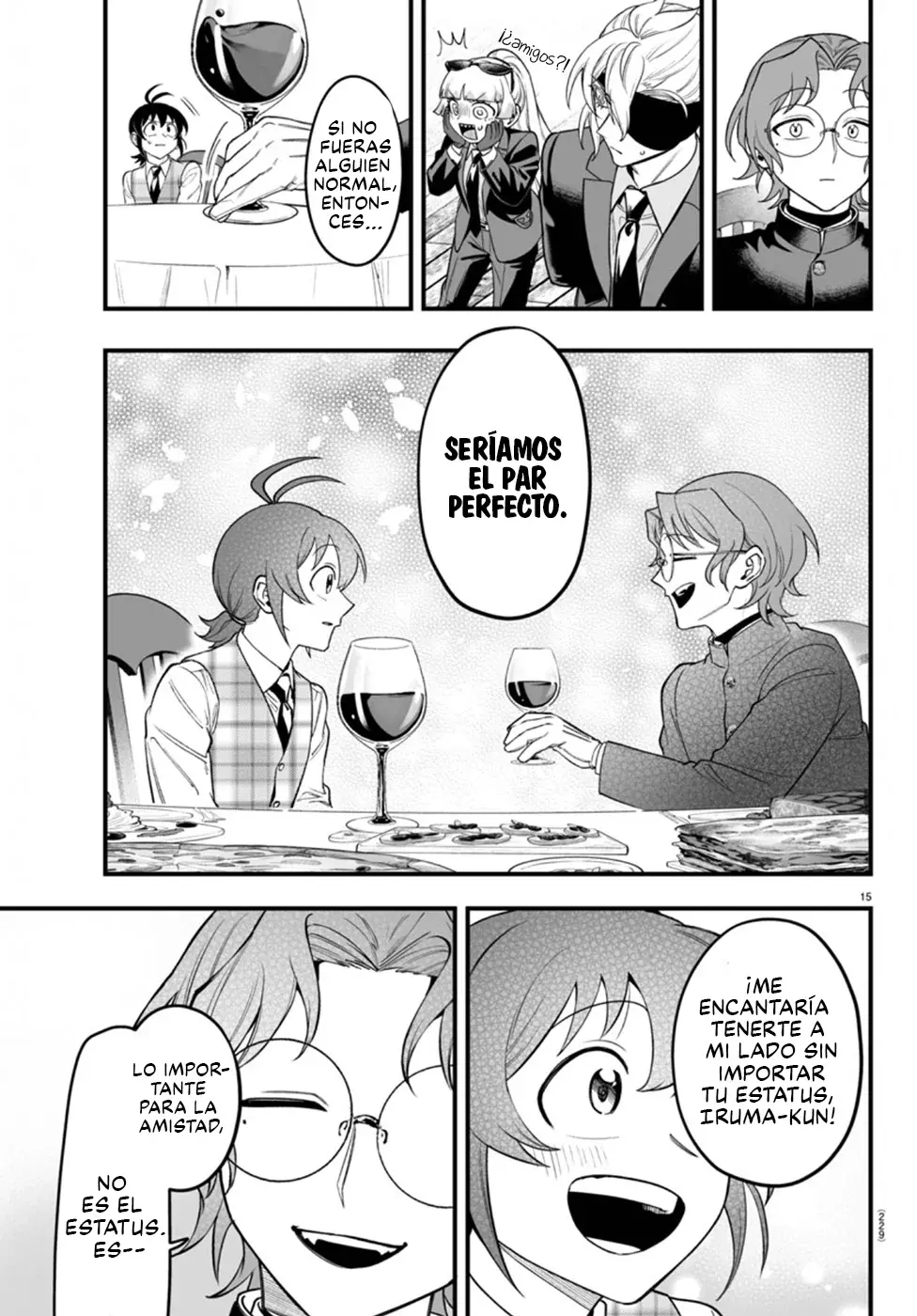 Iruma-kun: if mafia Capitulo 23: Mirando hacia la Soledad página 16