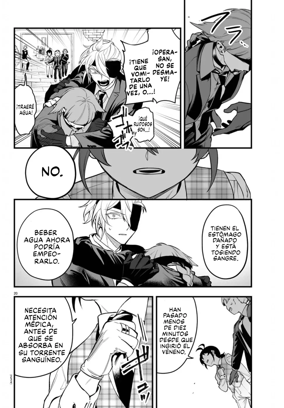 Iruma-kun: if mafia Capitulo 23: Mirando hacia la Soledad página 20