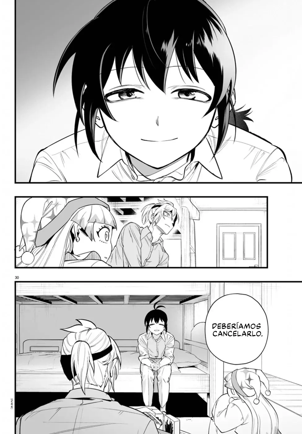 Iruma-kun: if mafia Capitulo 23: Mirando hacia la Soledad página 30