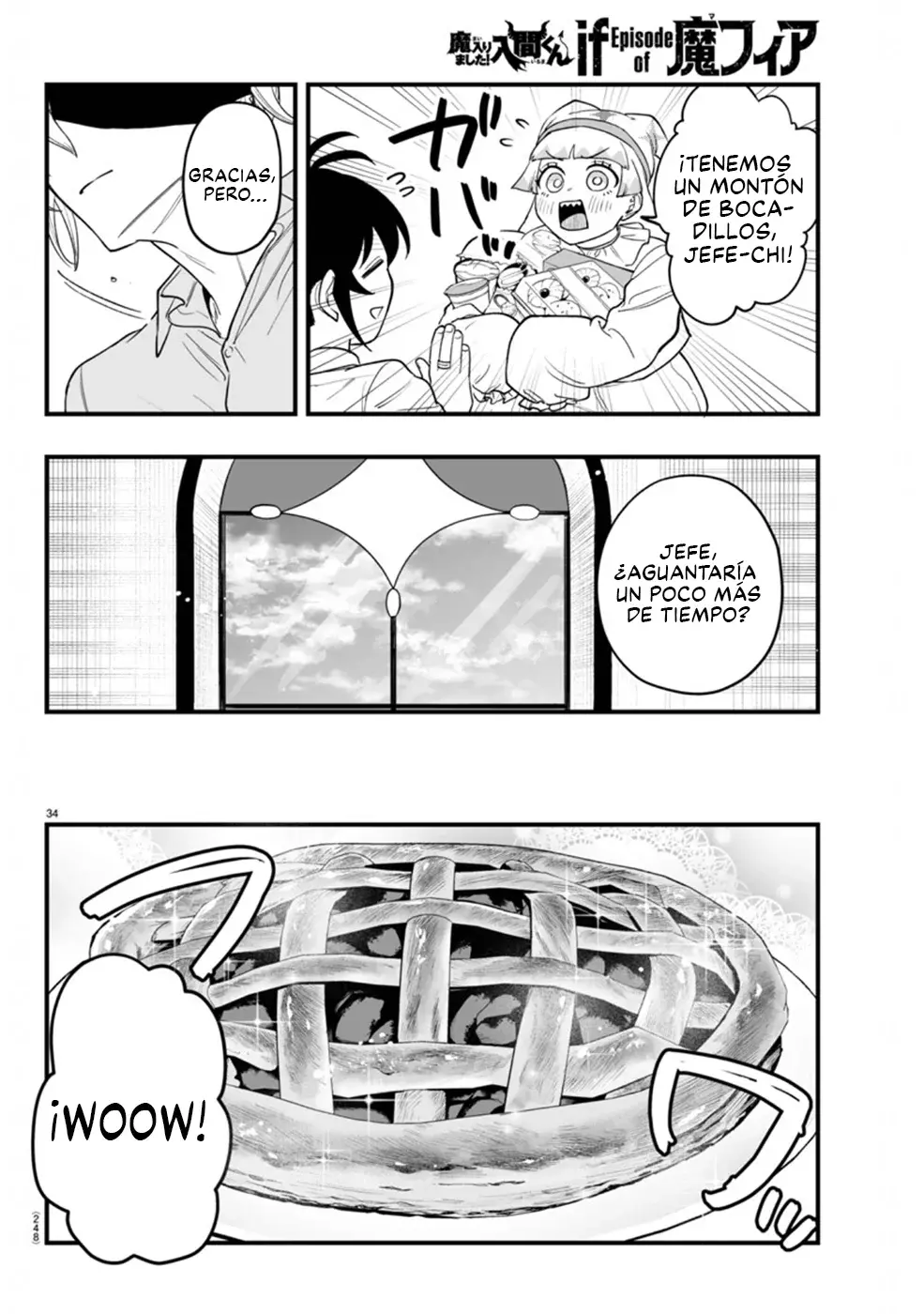 Iruma-kun: if mafia Capitulo 23: Mirando hacia la Soledad página 34