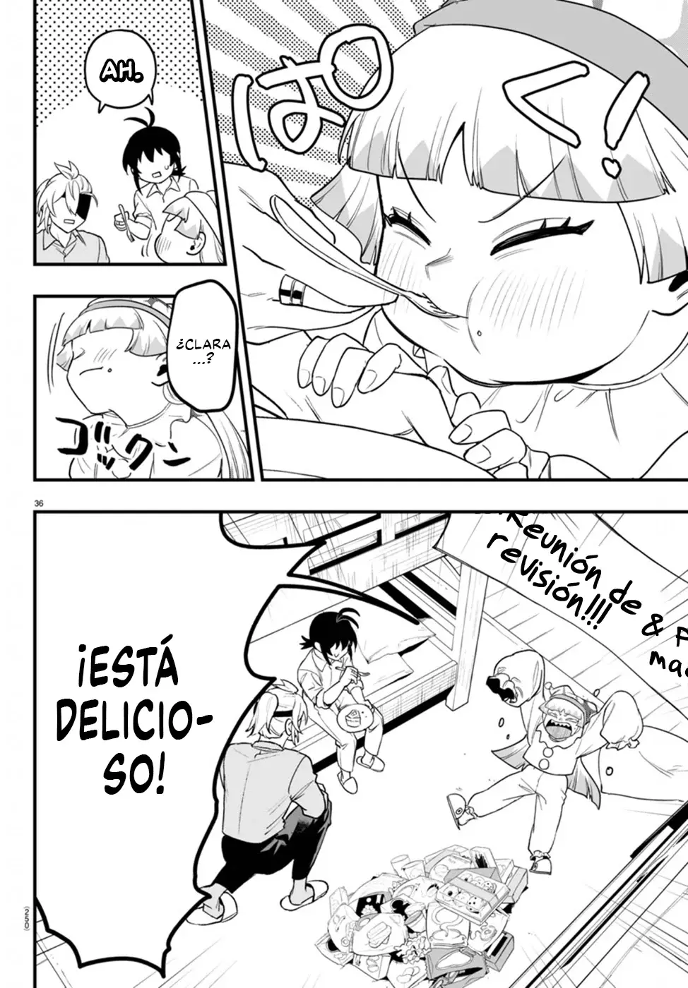 Iruma-kun: if mafia Capitulo 23: Mirando hacia la Soledad página 36