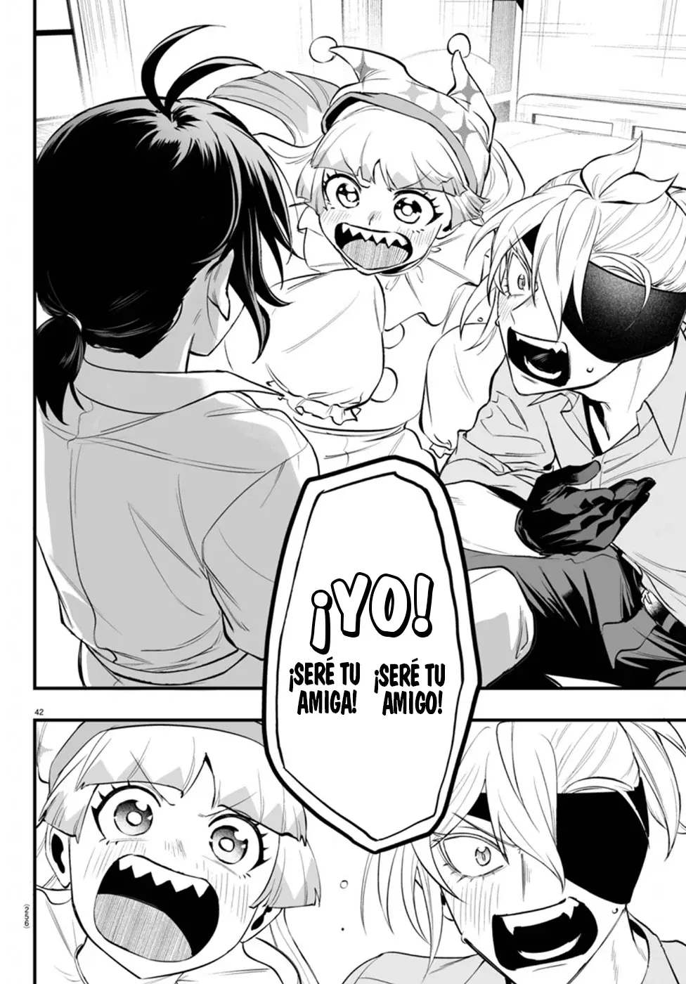 Iruma-kun: if mafia Capitulo 23: Mirando hacia la Soledad página 42
