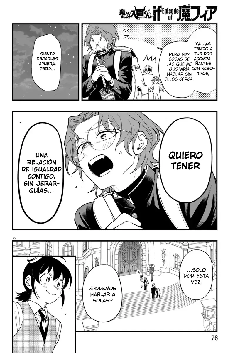 Iruma-kun: if mafia Capitulo 24: Deseo más profundo página 23