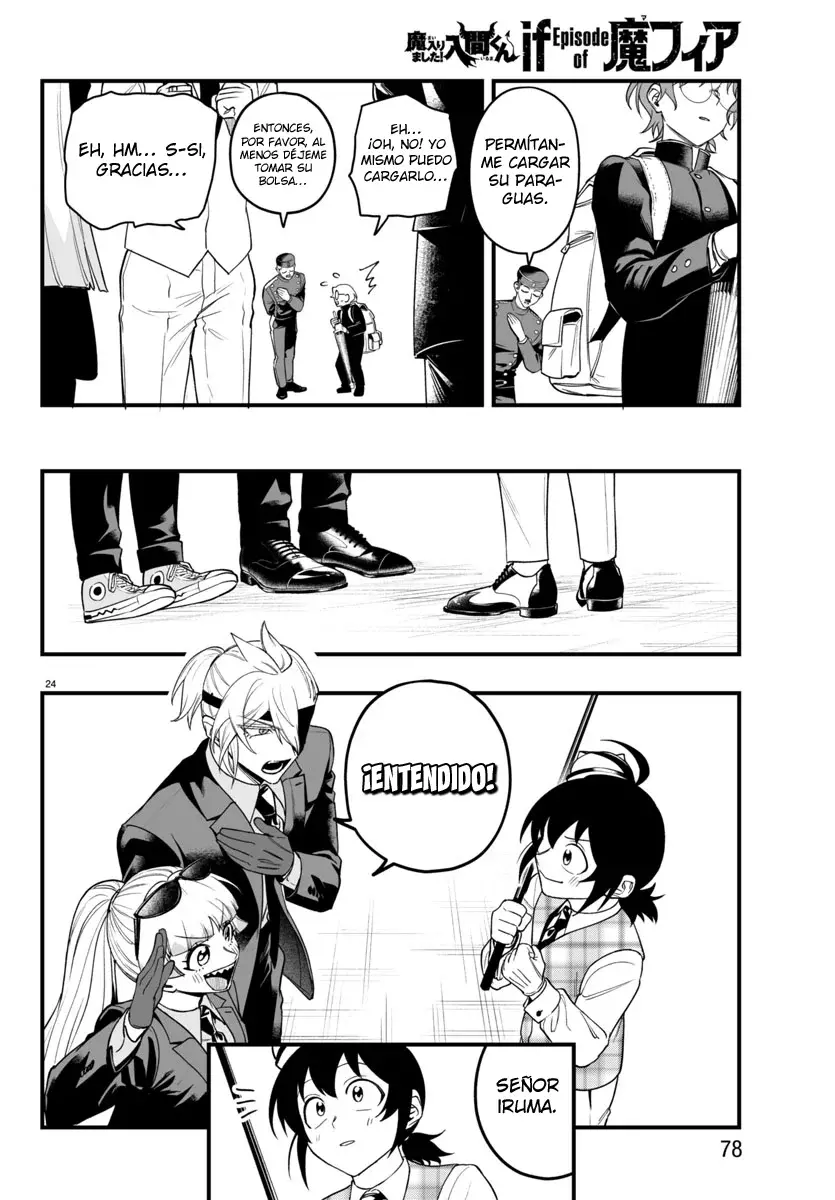 Iruma-kun: if mafia Capitulo 24: Deseo más profundo página 25
