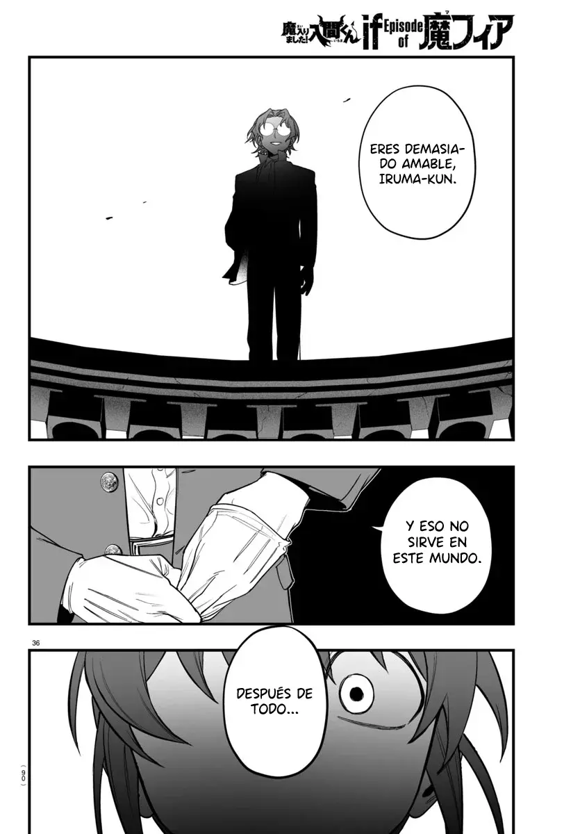 Iruma-kun: if mafia Capitulo 24: Deseo más profundo página 37