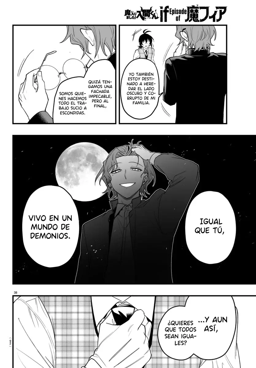 Iruma-kun: if mafia Capitulo 24: Deseo más profundo página 39