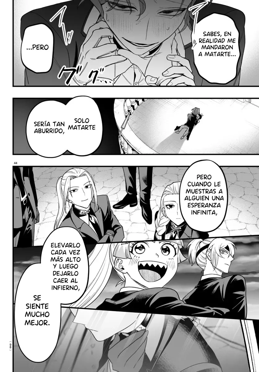 Iruma-kun: if mafia Capitulo 24: Deseo más profundo página 44