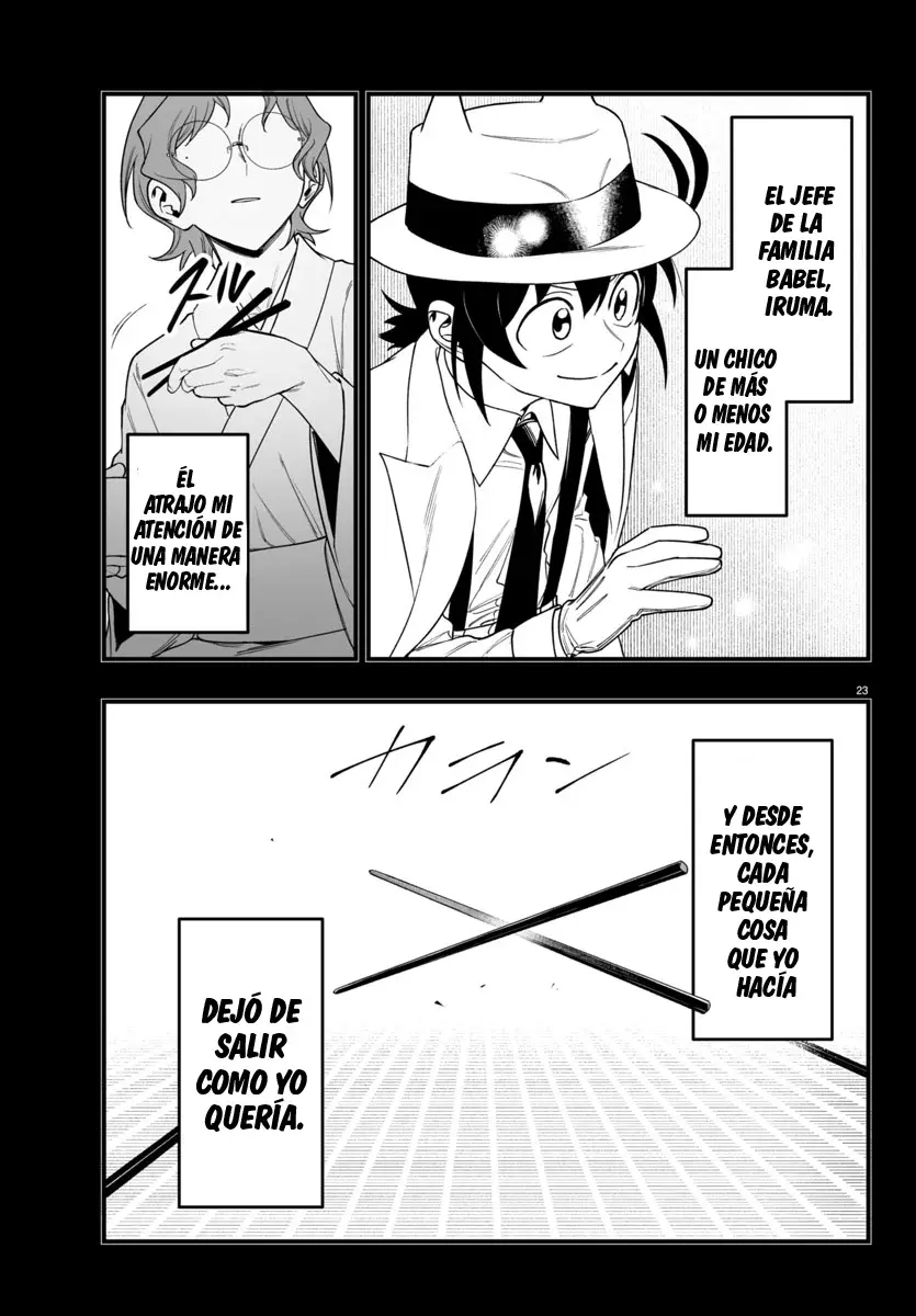 Iruma-kun: if mafia Capitulo 25: Cara de Desesperación página 24