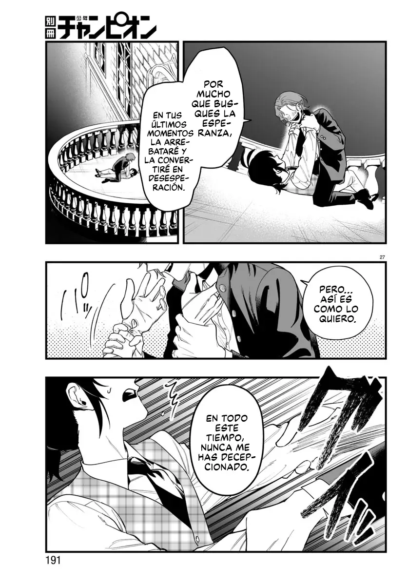 Iruma-kun: if mafia Capitulo 25: Cara de Desesperación página 28
