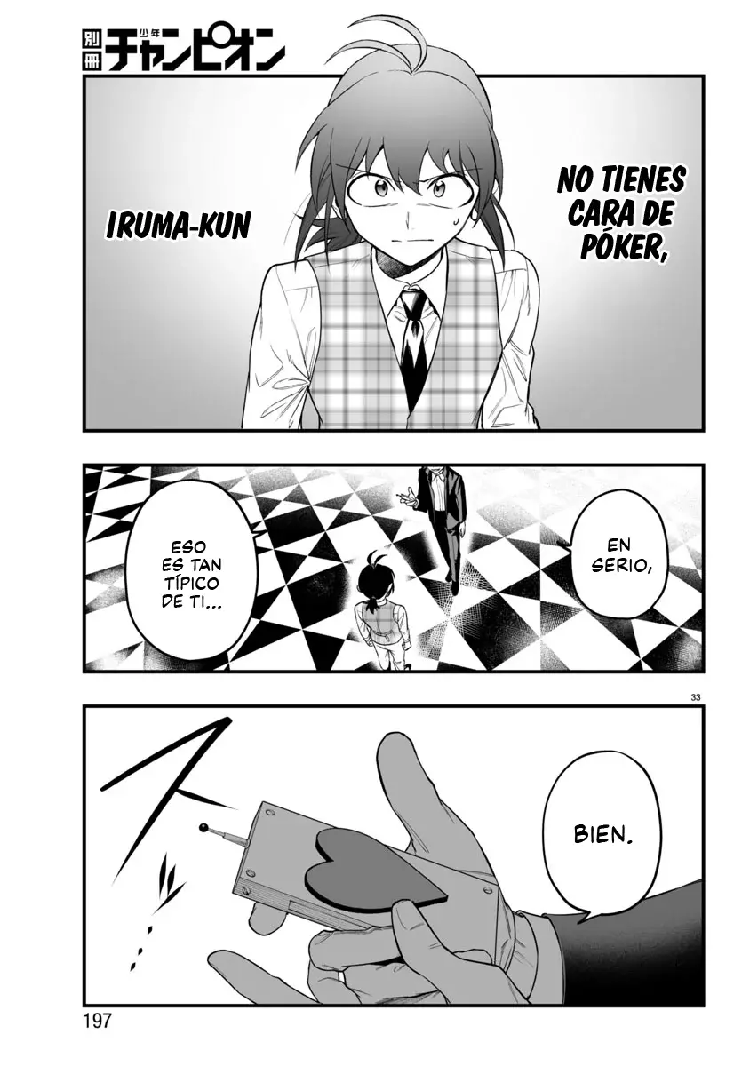 Iruma-kun: if mafia Capitulo 25: Cara de Desesperación página 34