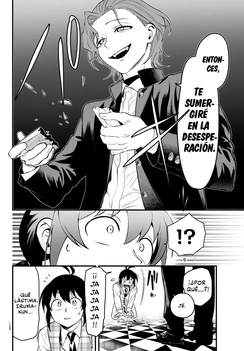 Iruma-kun: if mafia Capitulo 25: Cara de Desesperación página 35